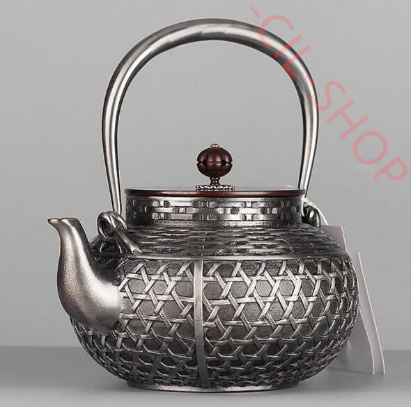 山本堂 南部鉄器 砂鉄製 鉄瓶 大容量鉄壺 セレブ好物☆新品☆南部鉄器 砂鉄製 鉄瓶 大容量鉄壺