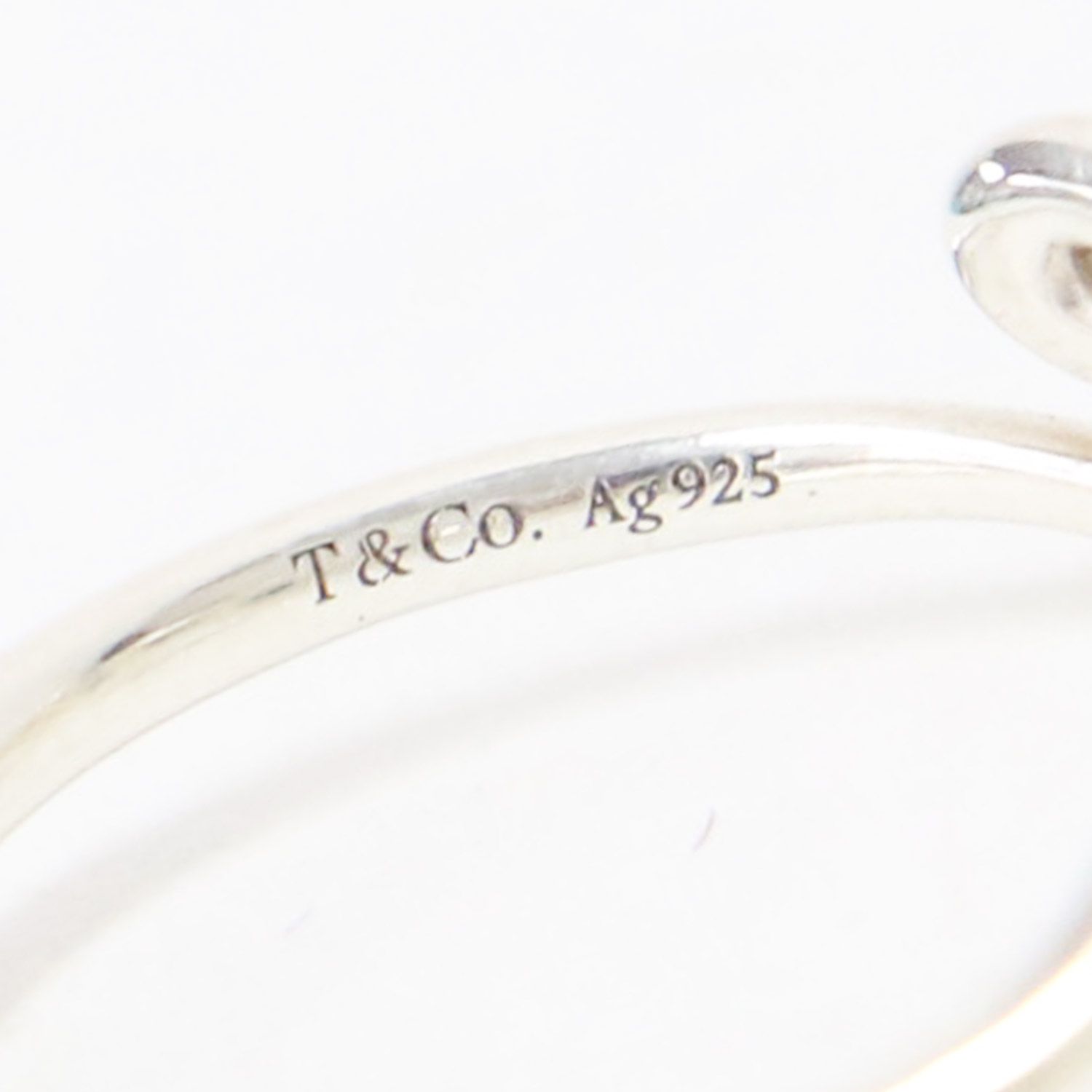 Tiffany & Co. シルバー925 13号 Tiffany & Co. - ティファニー リング フック&アイ 13号