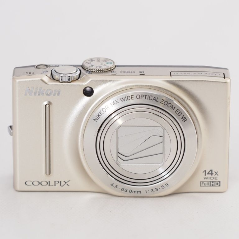 Nikon ニコン デジタルカメラ COOLPIX クールピクス S8200 プラチナシルバー S8200SL