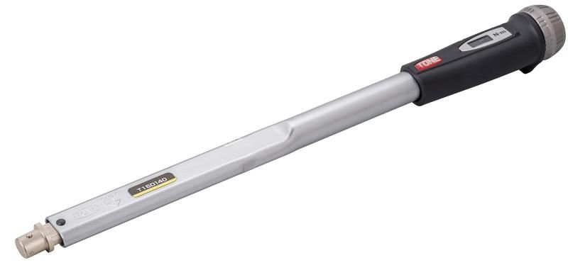 トネ TONE プレセット形トルクレンチ ダイレクトセット 差替式 T15D140 φ15mm ブラック 140N m