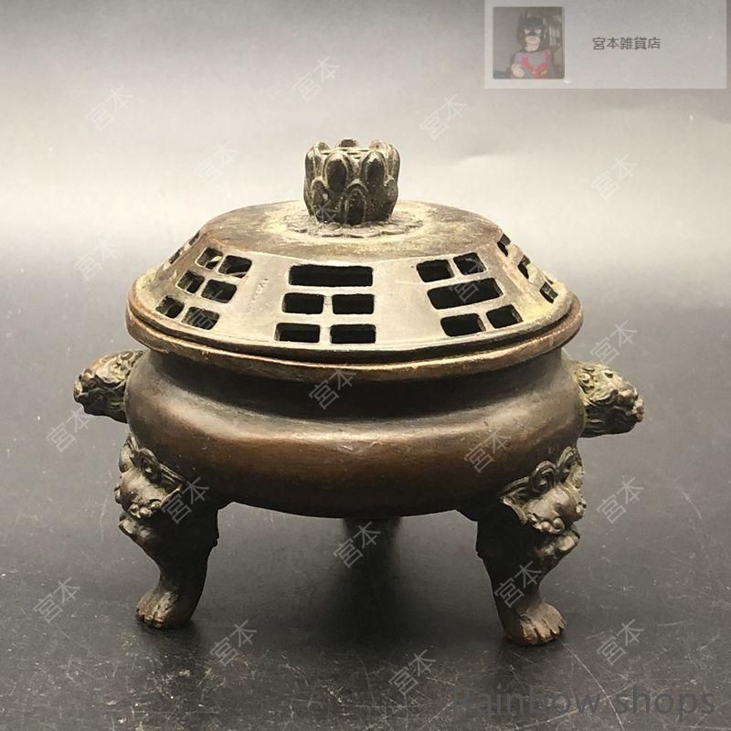 与鹿同春 薫香炉 灰皿 墨盒 置物 香道具 装飾品 工芸品 銅器 楽天市場】【楽天ランキング1位入賞】香道 お香道具 香炉 香型