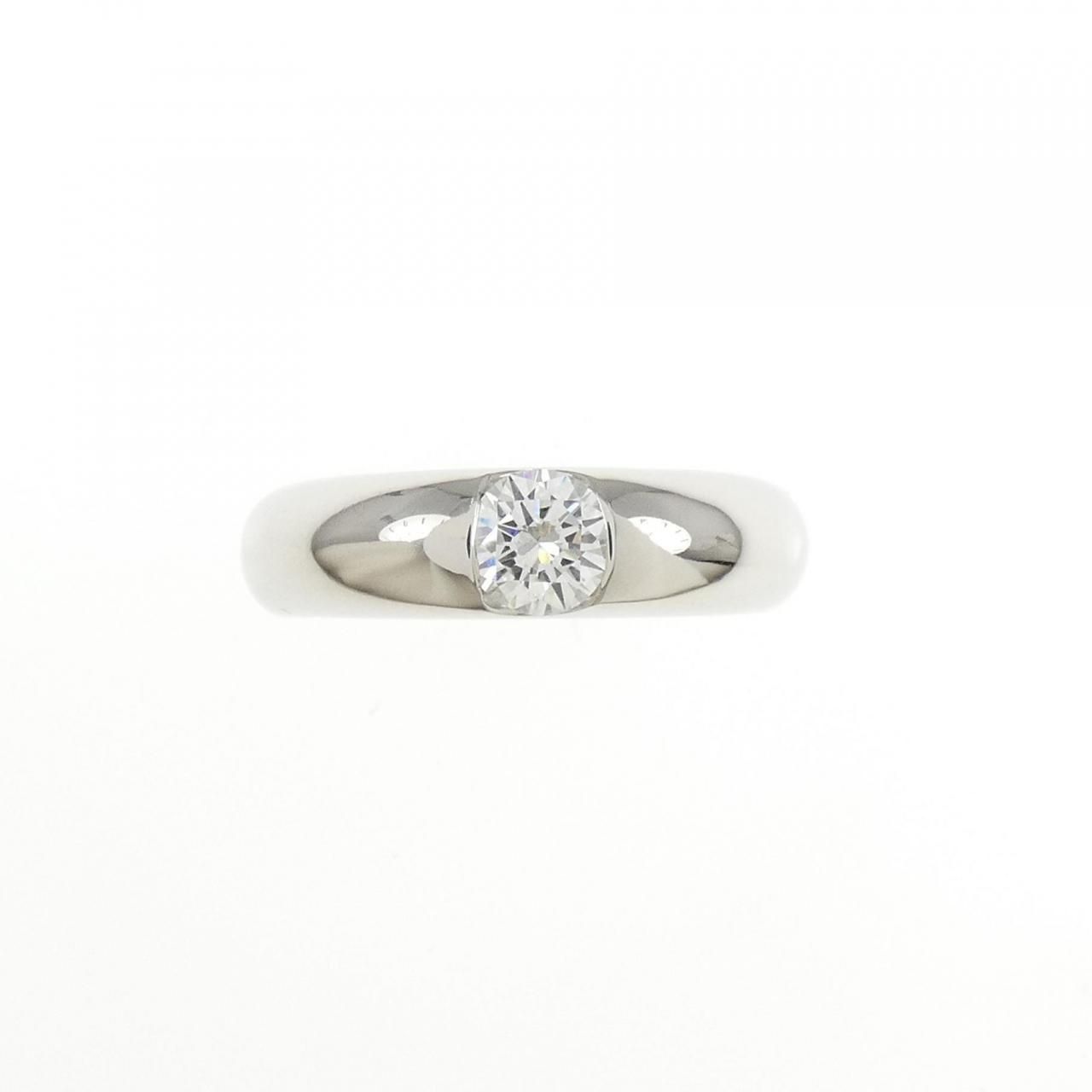 PT ソリティア ダイヤモンド リング 0.34CT - メルカリ