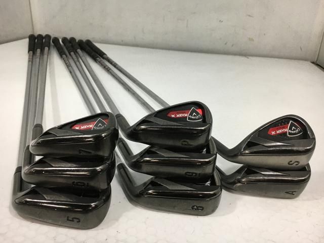 【中古ゴルフクラブ】(8本セット)キャロウェイ RAZR(レイザー) X ブラック アイアン (日本仕様) RAZR X SERIES 65i 5〜9.P.A.S【14日間返品OK】 返品OK 【中古ゴルフクラブ】(8本セット)キャロウェイ RAZR(レイザー
