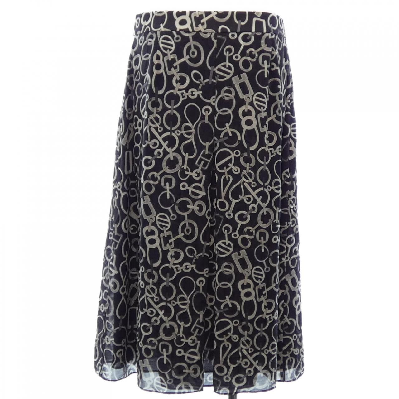 エルメス HERMES DO RE BOUCLES 3H0321DN ツイルレーヌ スカート