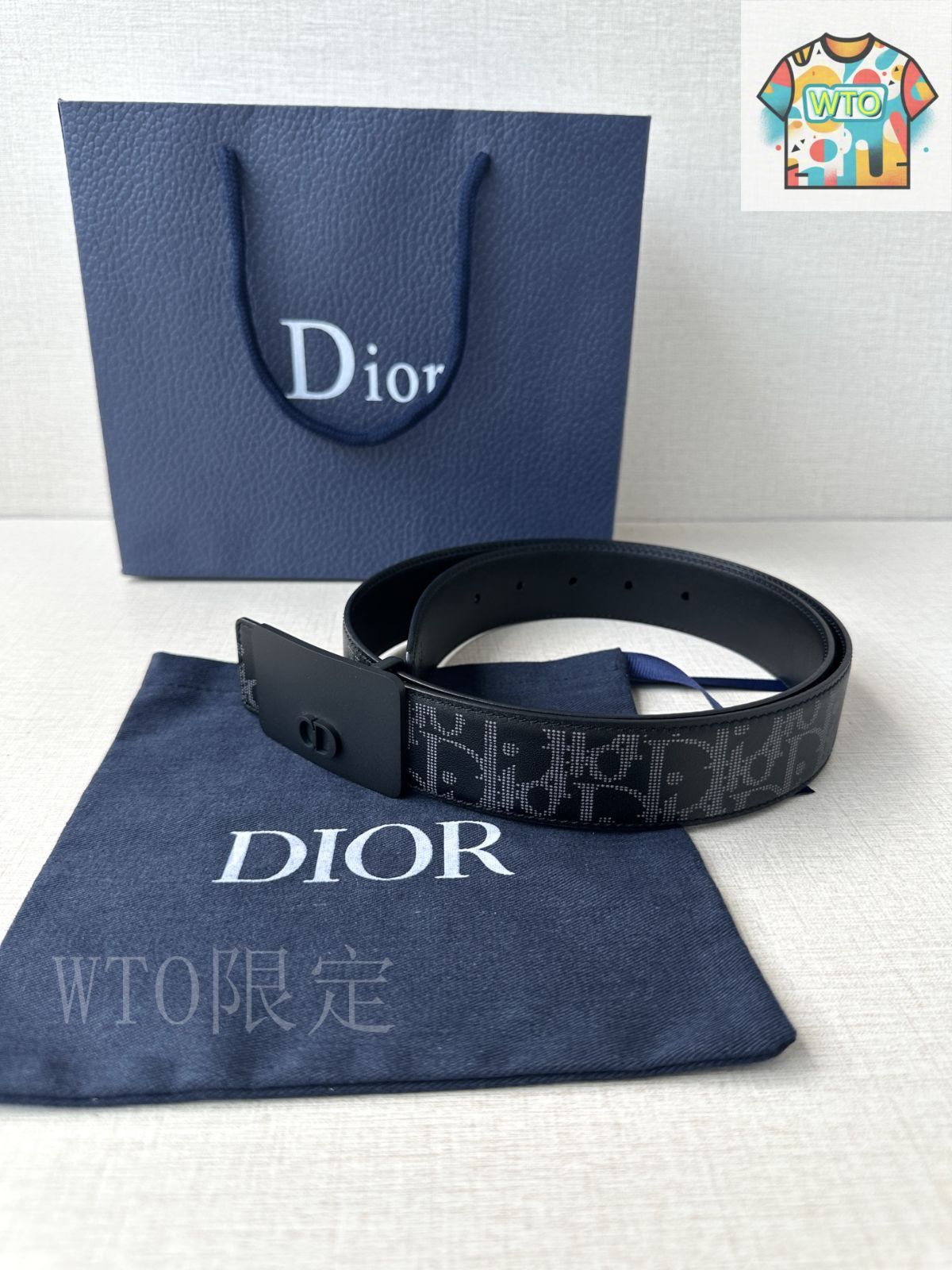 今日WTO】Dior CD Icon メタルベルトバックル-NW73 - メルカリ