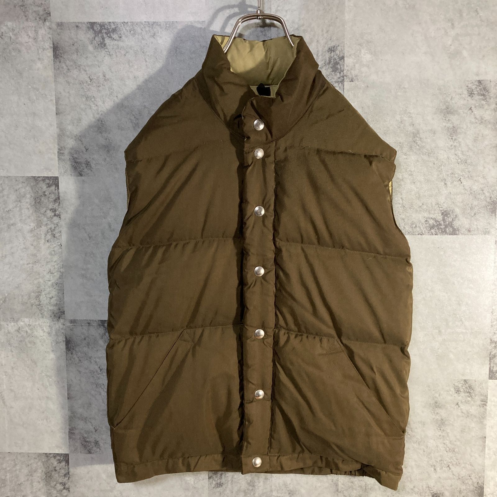 美品 サイズXS クレセントダウンワークス ダウンベスト 60/40クロス Crescent Down Works クレセントダウンワークス ダウンベスト