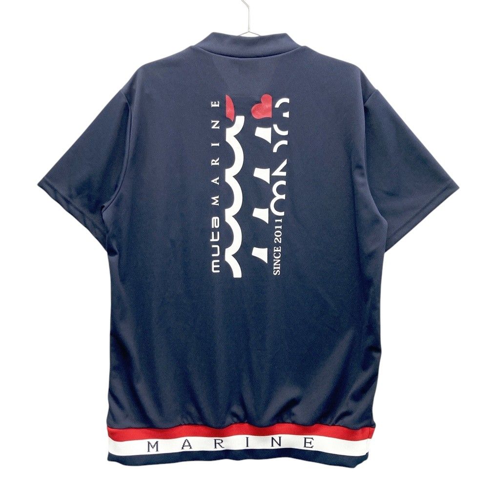 サイズ：6 MUTA MARINE ムータマリン モックネック半袖Tシャツ
