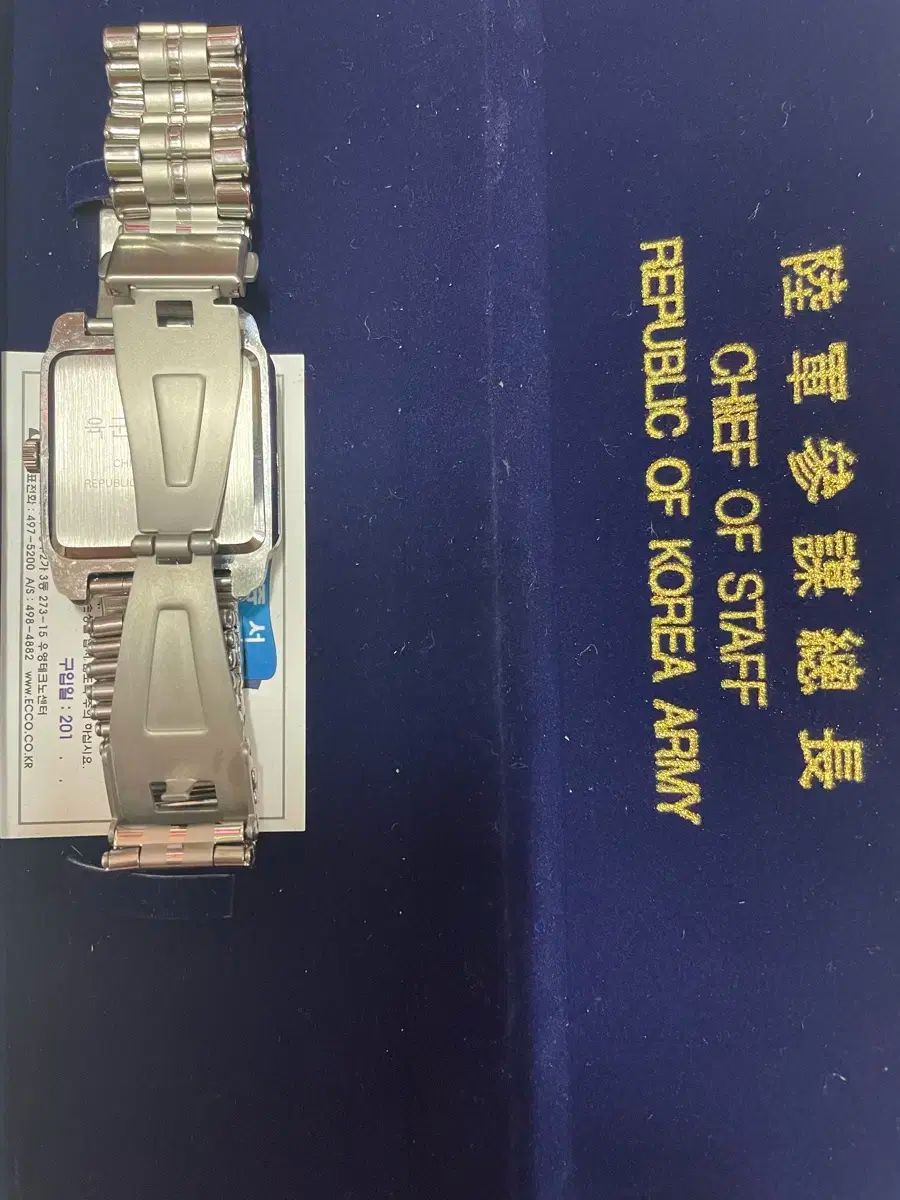 ミリタリー参謀総長からの な記念時計