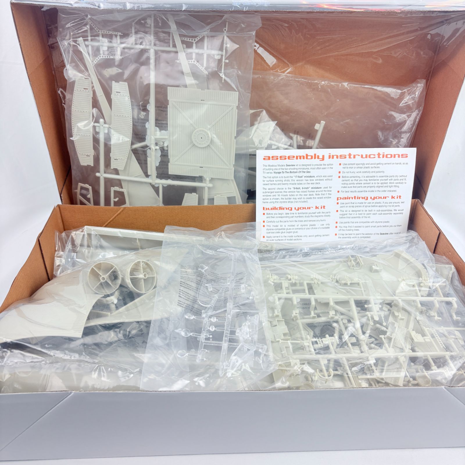 SEAVIEW 原子力潜水艦 1|128 プラモデル Moebius社製