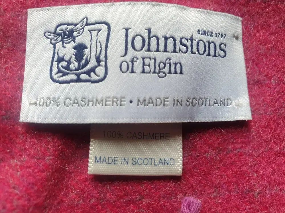 新作入荷中。 50 特別 MADE IN SCOTLAND トップグレード カシミヤ マフラー