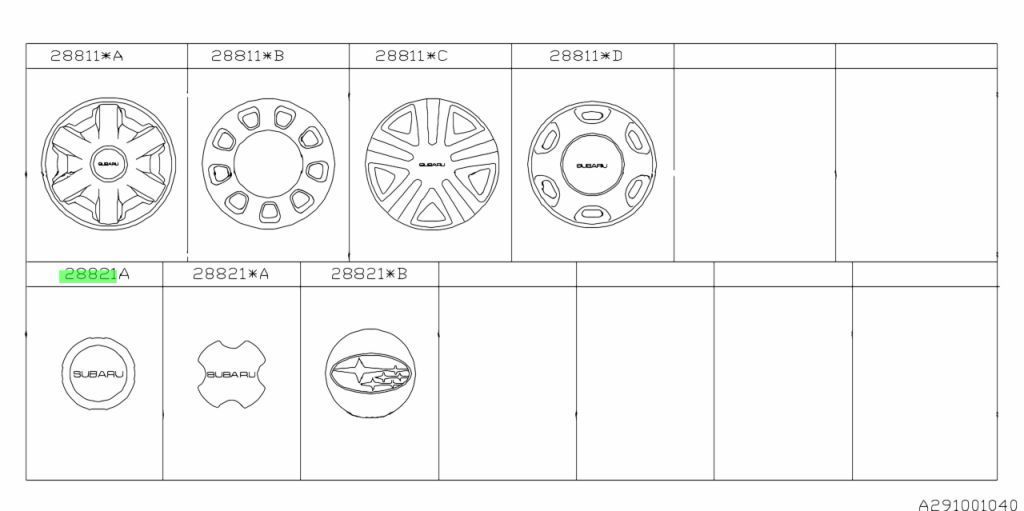 スバル SUBARU 純正 サンバー トラック TT2 センターホイールキャップ 4個 セット 1台分 センター ホイール キャップ パーツ エンジン タイヤ バンパー 検索 マフラー