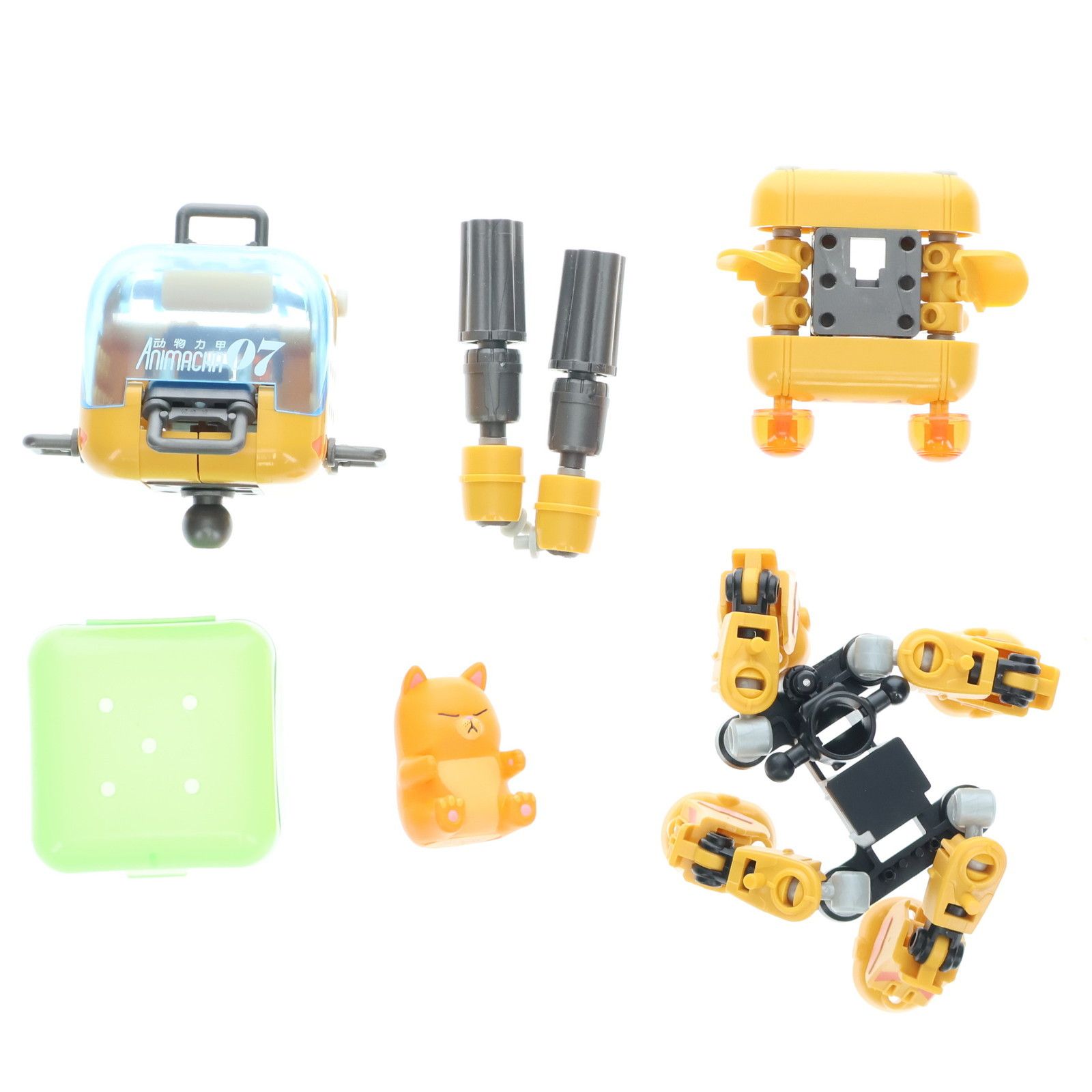 (単品) 07 FULLY CAT 四脚猫 RIHIO ANIMACHAシリーズ 第2弾 トレーディングフィギュア 可動フィギュア RIHIO ...