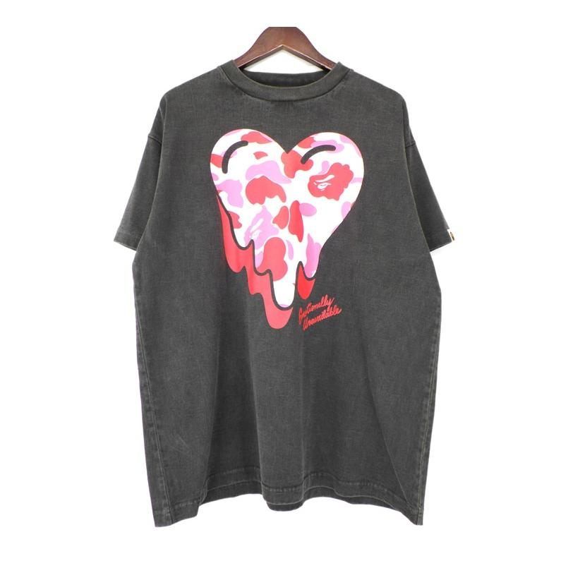 エモーショナリーアンベイラブル Emotionally Unavailable × ア ベイシング エイプ A BATHING APE 25SS EU-HR8-0000-C29 EU BAPE CAMO SS TEE ベイプ カモ Tシャツ 39875