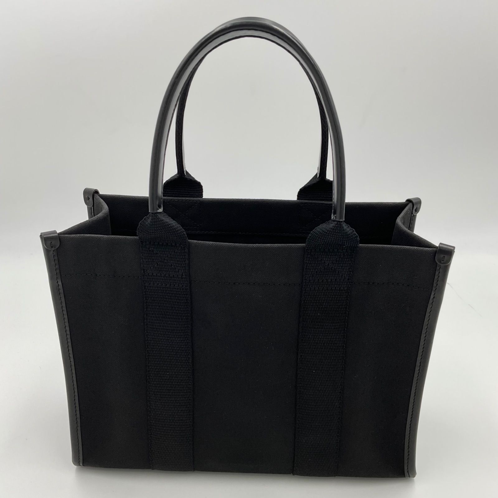 【国内即発】BALENCIAGA/ハードウェア/キャンバストートバッグ BALENCIAGA バレンシアガ ハードウェア レザー キャンバス