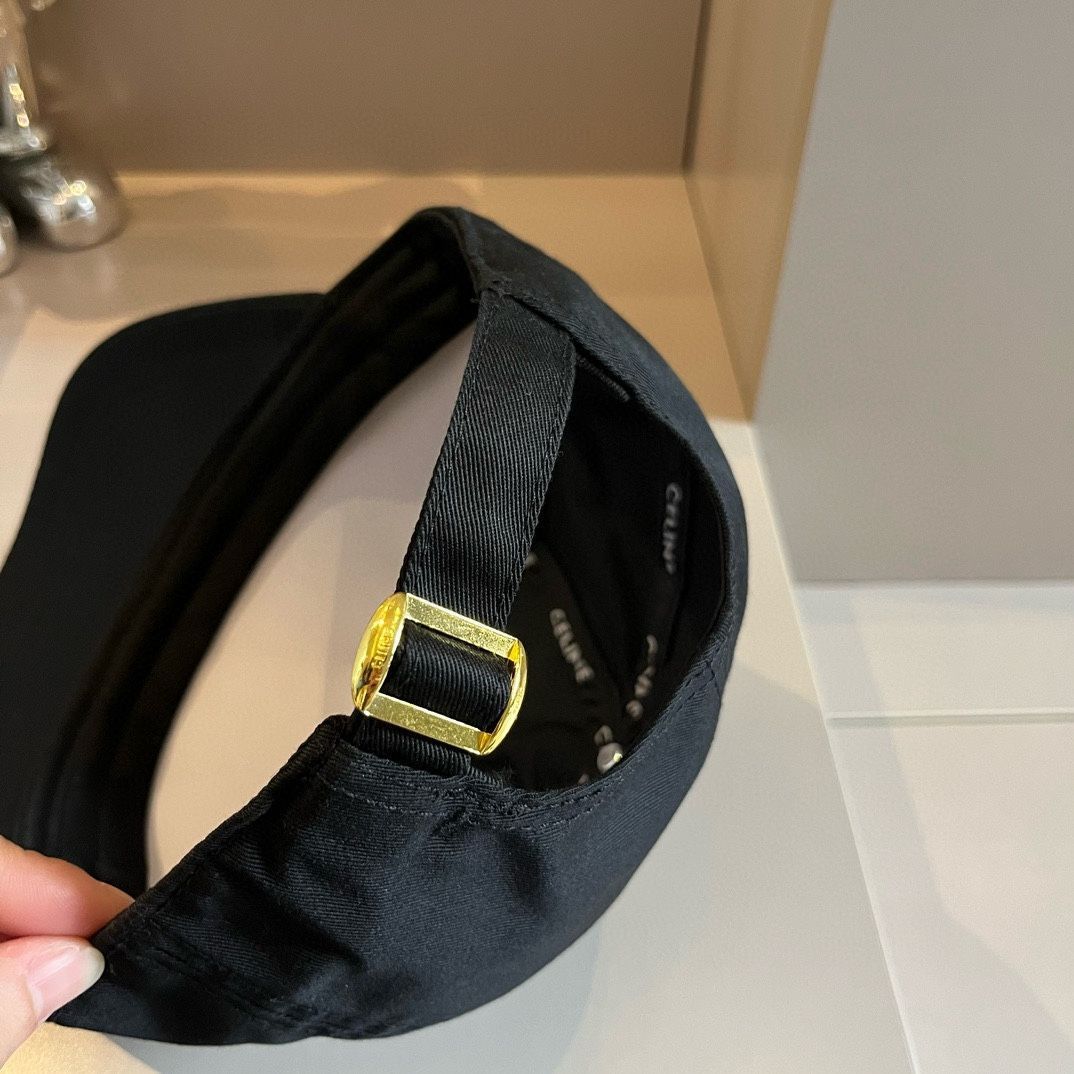 関税送料無料【CELINE】ベースボールキャップ Celine（セリーヌ）公式モデルのベースボールキャップ -WTO輸入