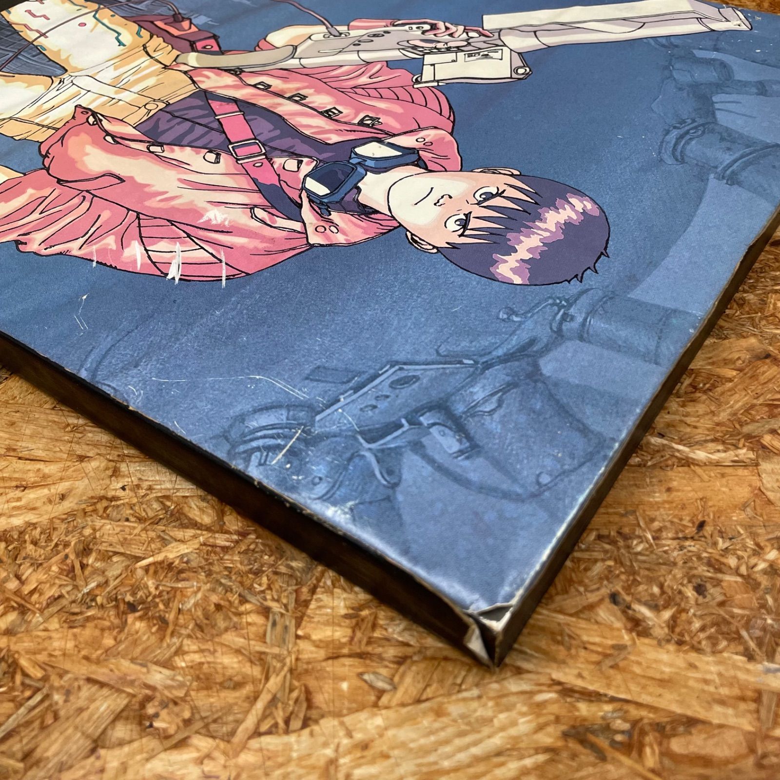 AKIRA 当時物 vintage 特大 ポスター AKIRA 当時物 額装ポスター 40×32.5cm アキラ 希少 コレクション