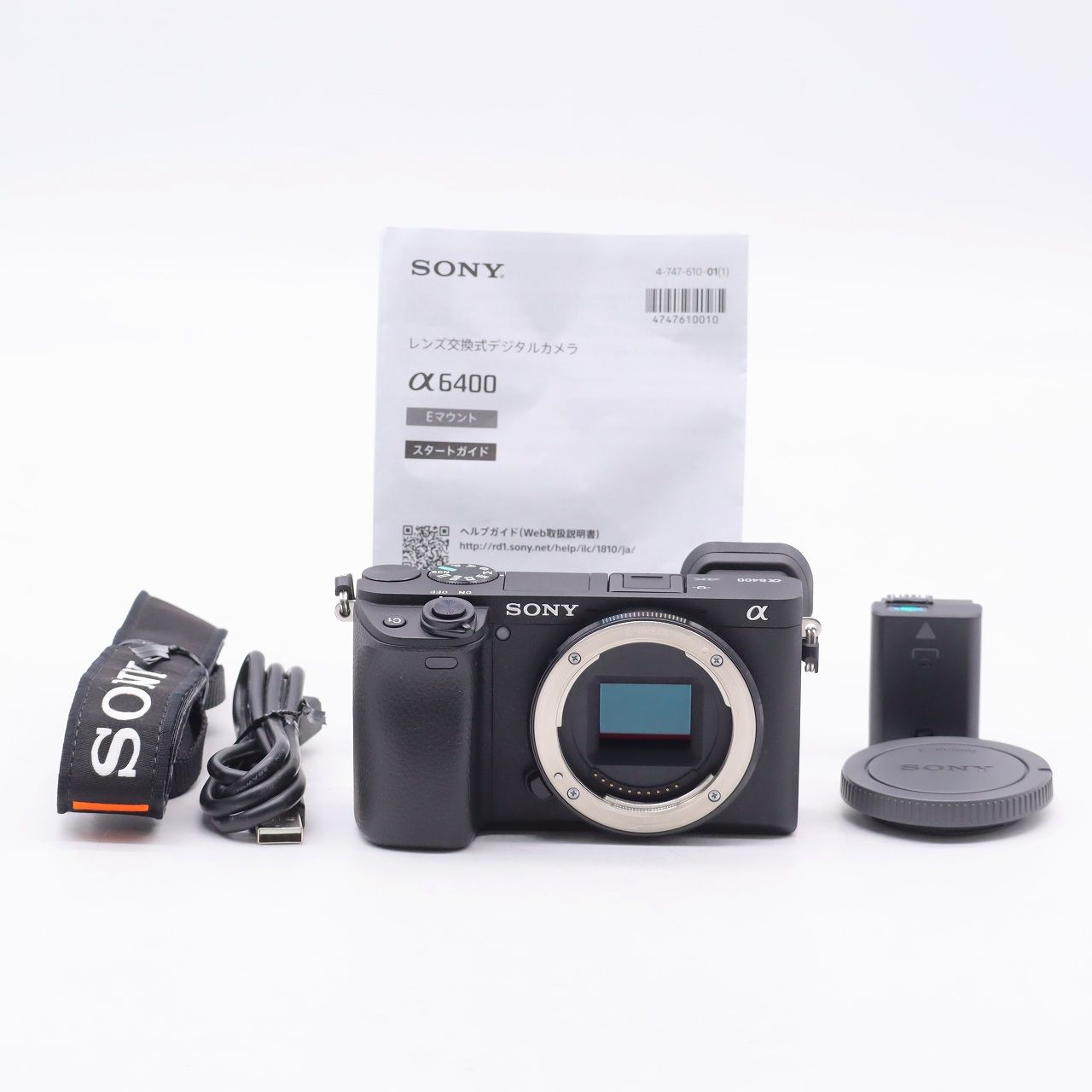 【ショット数4,767回】SONY α6400 ボディ ブラック SONY α6400 ボディ ブラック - メルカリ