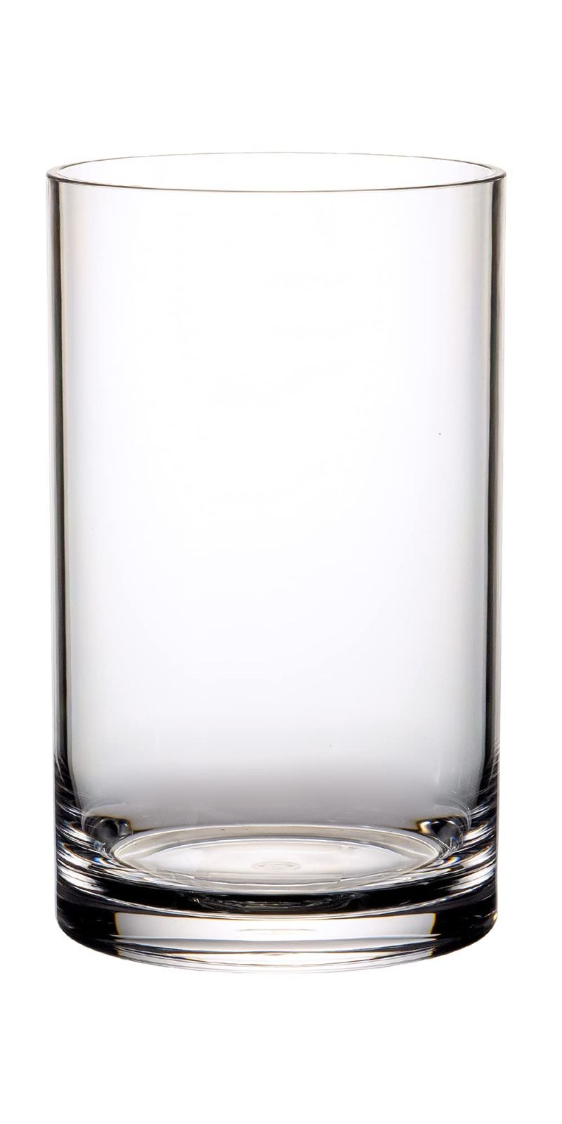 Color クリア_Size φ15cm x H25cm FOYER 割れない 花瓶 フラワーベース ポリカーボネート おしゃれ 高さ 25 cm 幅 15 cm 小さい 2300133