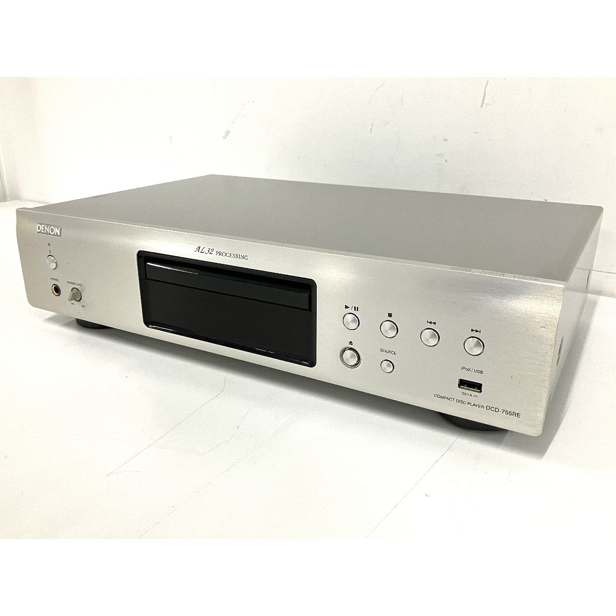 Denon こころなし CDプレーヤー エントリークラス プレミアムシルバー DCD-755RE-SP