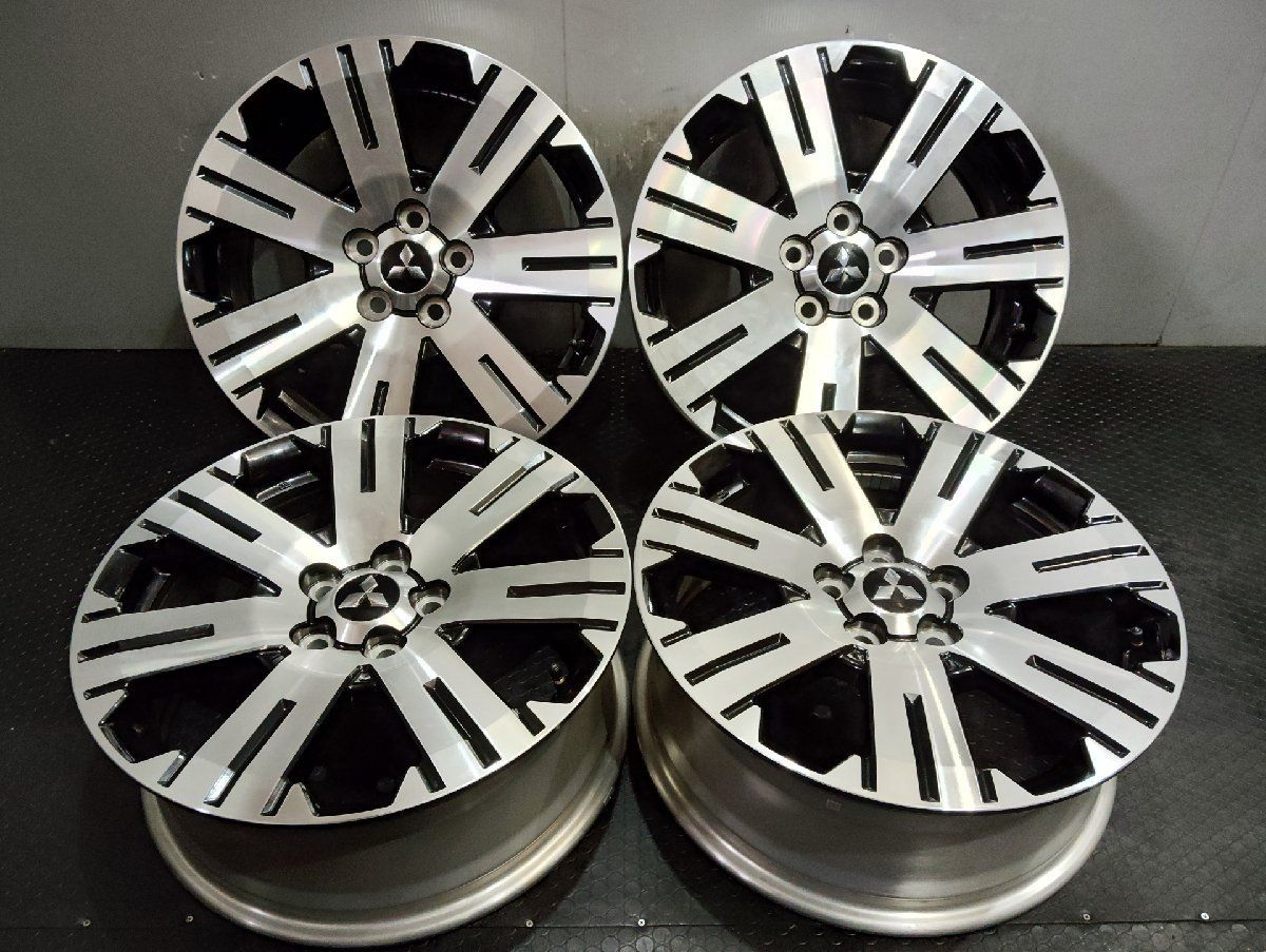 新車外し 三菱 デリカD:5 純正ホイール ENKEI製 18インチ 4本