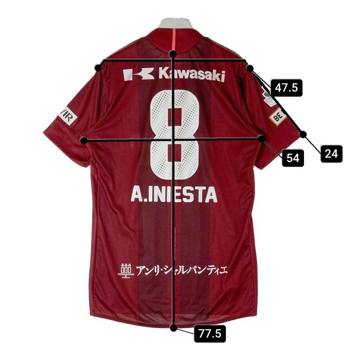 M*４様 ヴィッセル神戸　ホーム　No.8 A.INIESTA ヴィッセル神戸 ホーム No.8 A.INIESTA - メルカリ