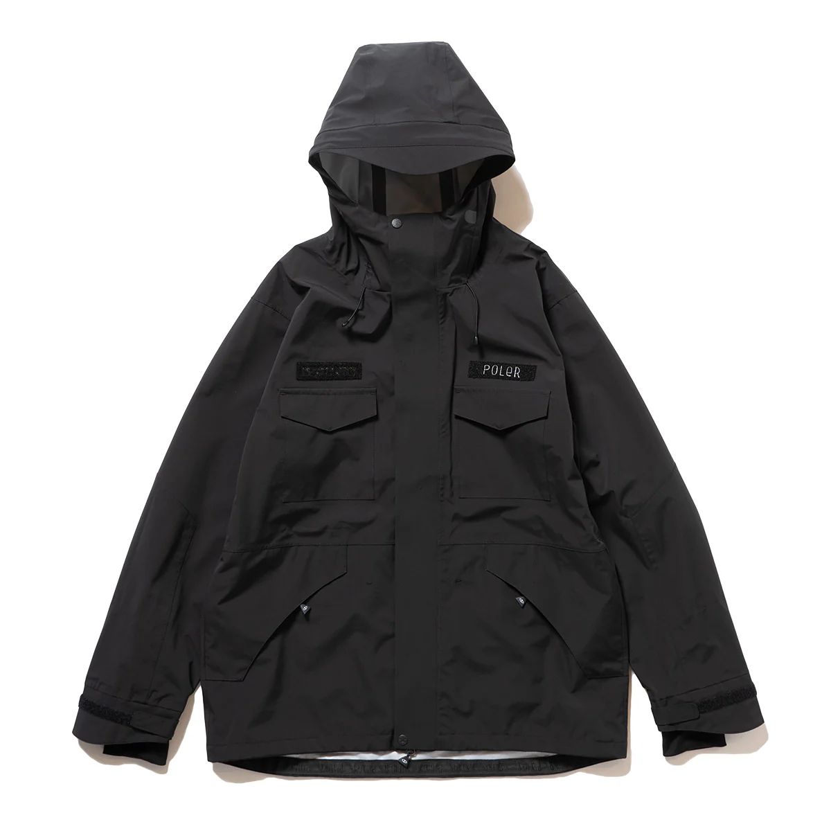 AFD × POLER ブラック上下セット サイズL 3.0L M65 STORM PROOF