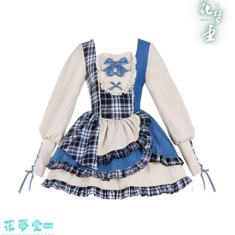 最安値で販売！ 25年 ♥コスプレ ドレス ロリータセット 仮装 オリジナル 洋服 ロリータ ワンピース 撮影会 舞台 イベント 原野空間-270