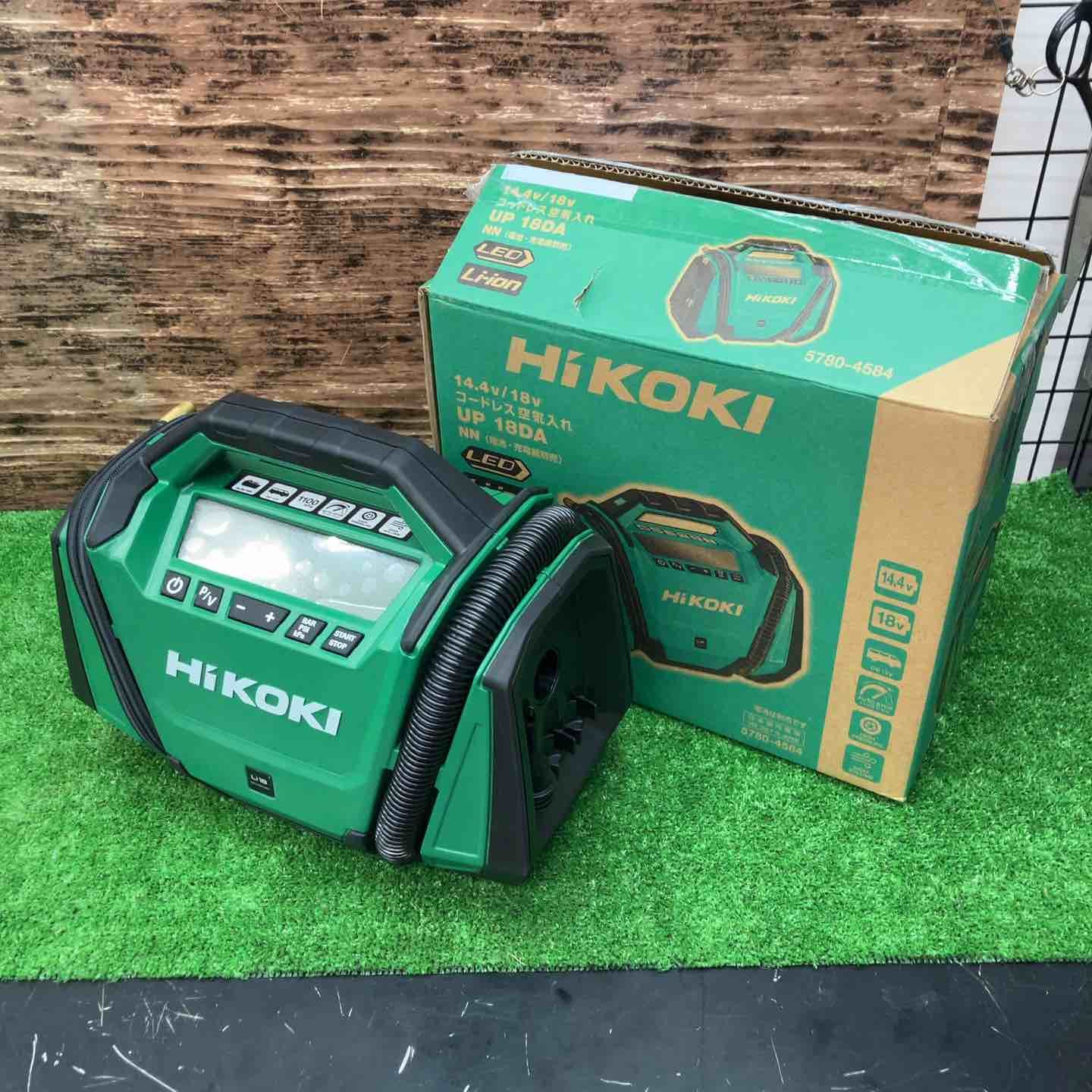 ハイコーキ HIKOKI 旧 日立工機 コードレス空気入れ UP18DA NN 川越店