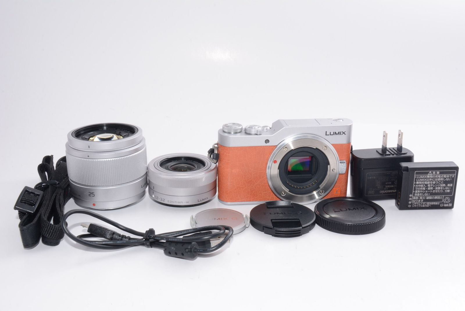 パナソニック LUMIX GF9 ダブルレンズキットオレンジ DC-GF9W-D