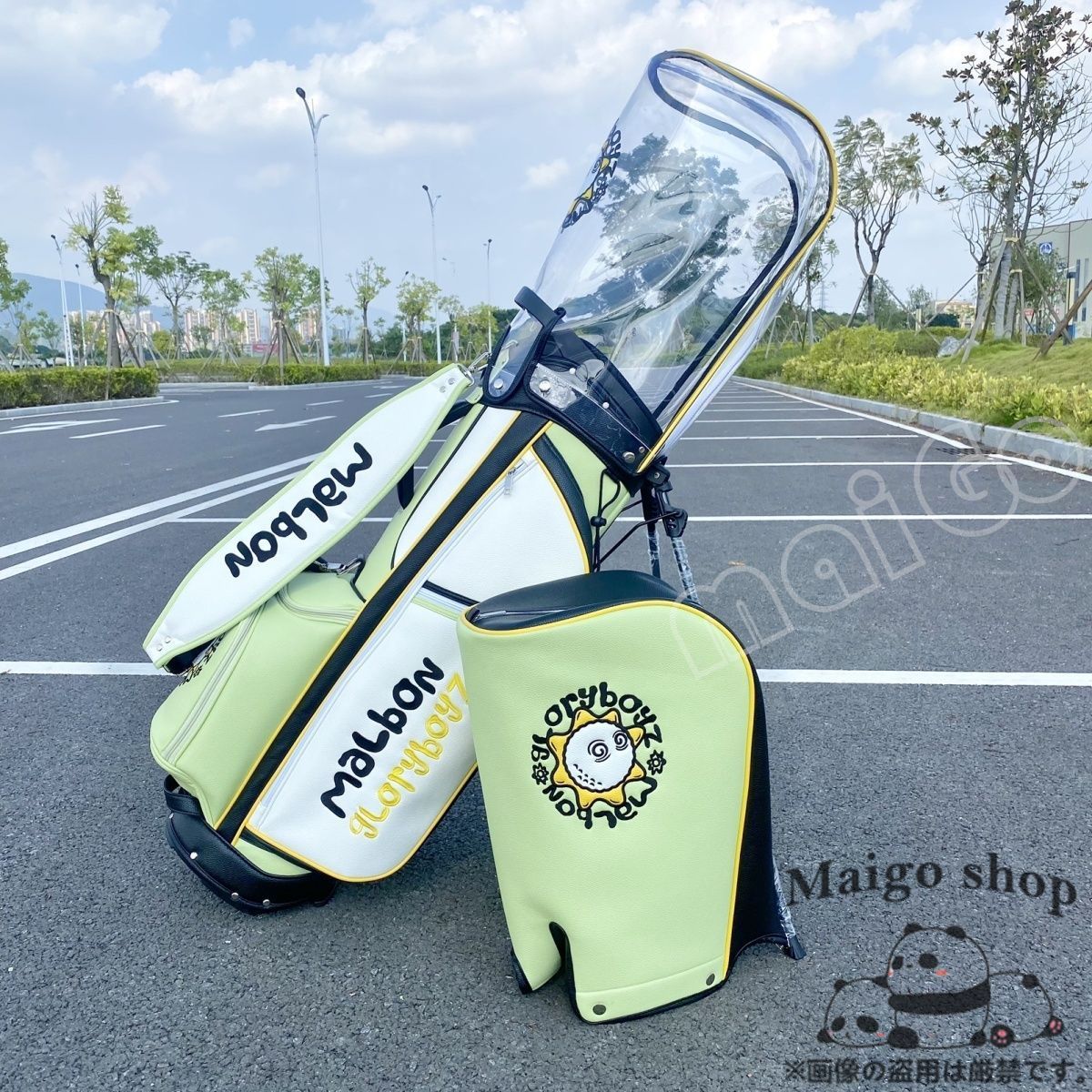 malbon golf うく マルボン ゴルフ キャディバッグ スタンドバッグ