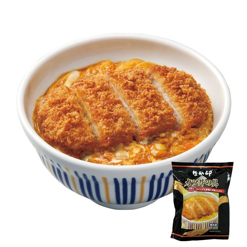 冷凍】なか卯 カツ丼 1袋(150g×2食入り)×4袋セット【日時指定