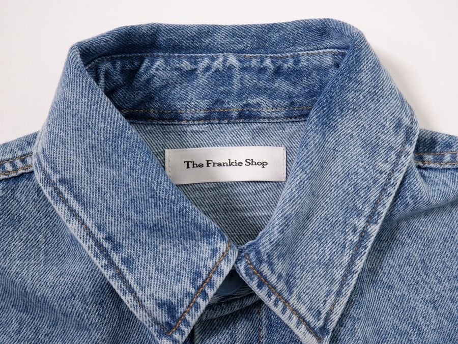 THE FRANKIE SHOP ダラスのオーバーサイズ デニムシャツ The Frankie Shop Dallas oversized denim shirt The Frankie Shop