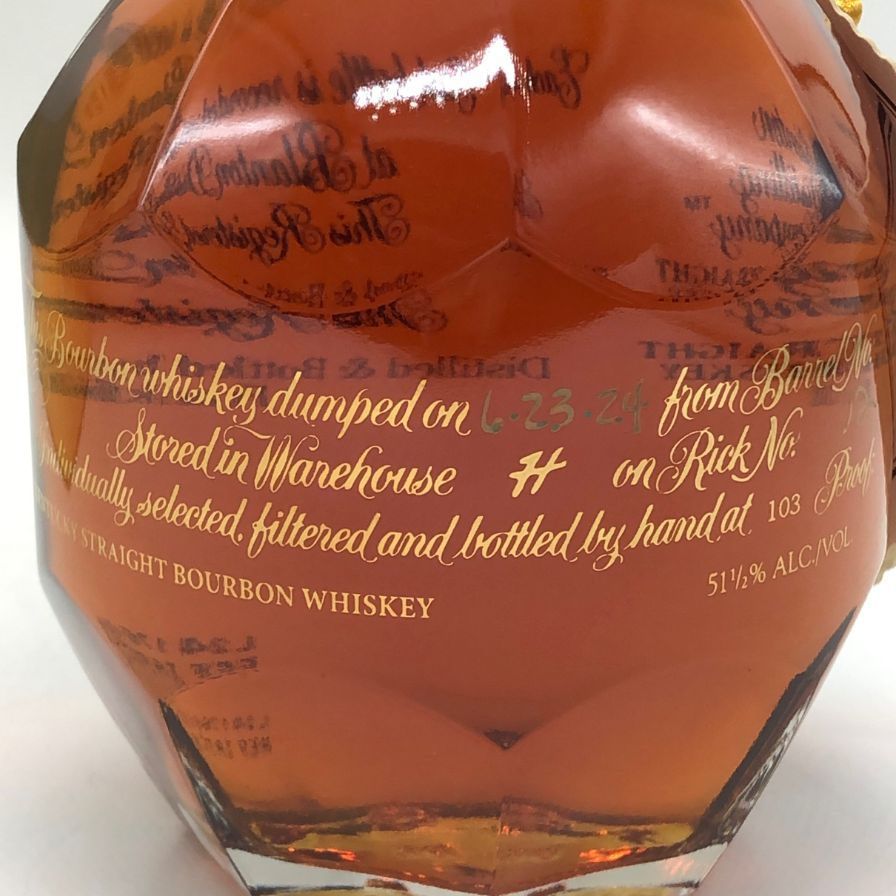 ブラントン ゴールドエディション 750ml 51.5％ アメリカ現地にて購入品 ブラントン ゴールドエディション 750ml 51.5％ アメリカ現地に