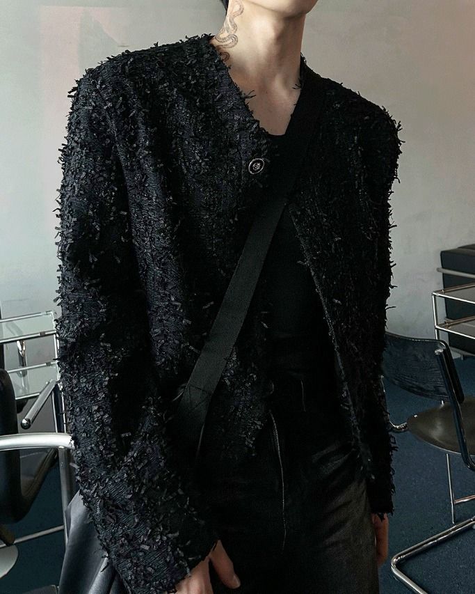 COSYHARU コシハル 公式]クラシックウィングツイードジャケット