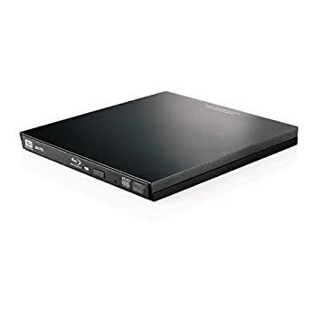 【中古】ロジテック ブルーレイドライブ 外付け Blu-ray UHDBD USB3.0対応 再生 編集 書込ソフト付 ブラック LBD-PVA6U3VBK