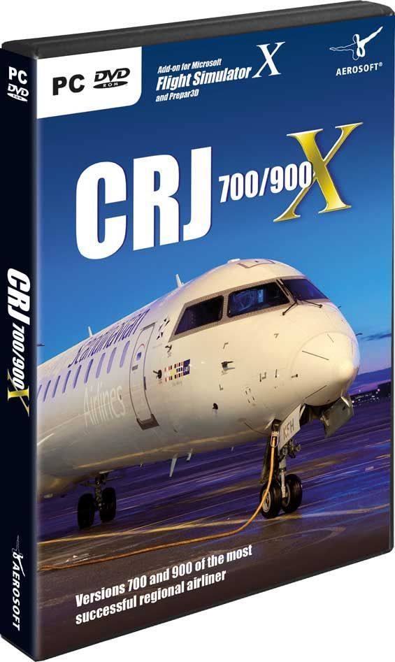 新品 CRJ 700/900 X (FSX/FSX:SE) アドオン
