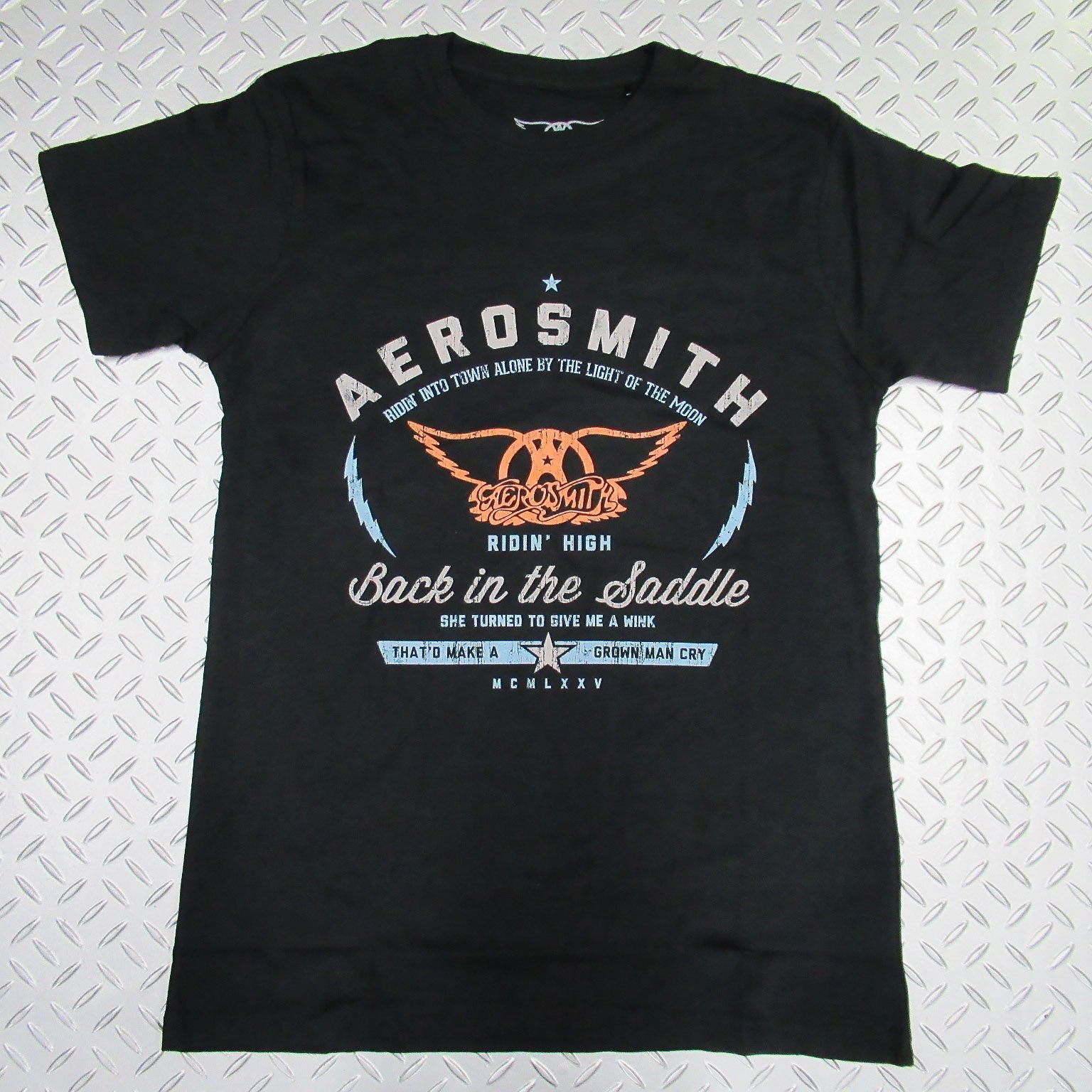 オフィシャル バンドTシャツ エアロスミス AEROSMITH Back in the 