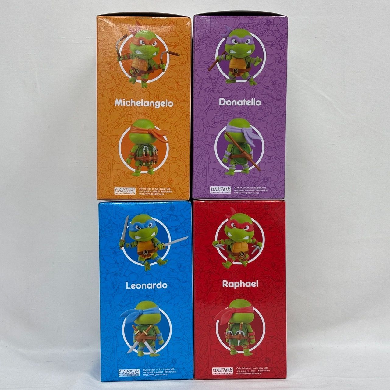 ねんどろいど ミュータントタートルズ フィギュア 4個 まとめ セット