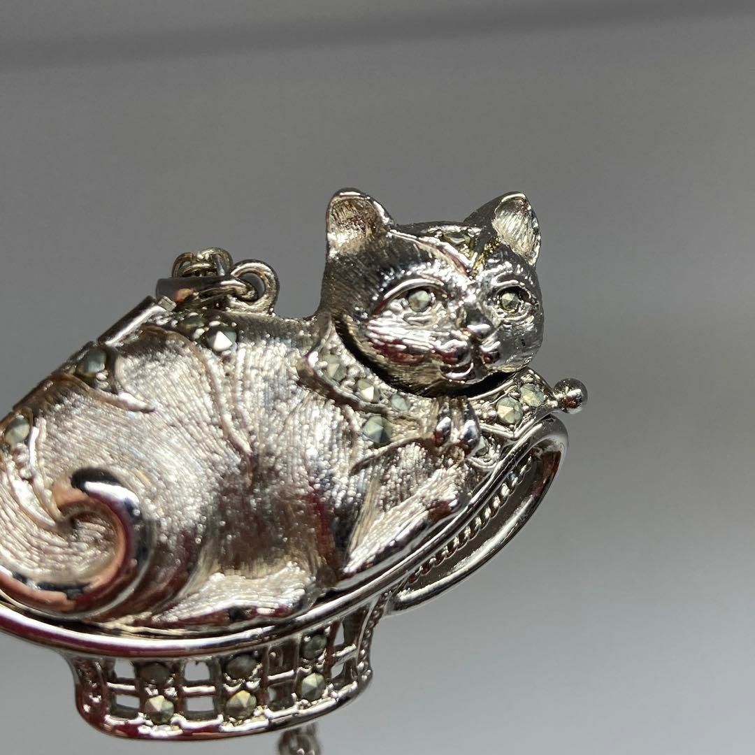 LAMVE 珍品 猫型彫金時計ネックレス 31g 東Y6-0119ア① - メルカリ