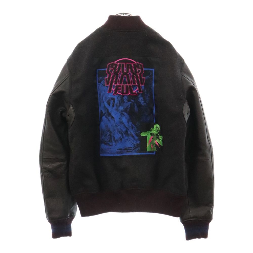 DIESEL (ディーゼル) 18AW L-HARRYZ JACKET ワッペンウールスタジャン