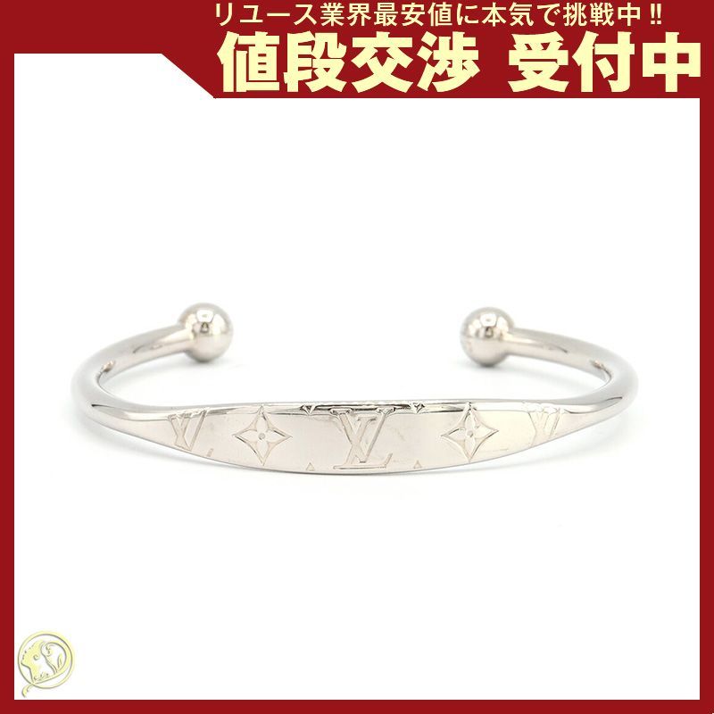 未使用保管 ルイヴィトン LV ジョンクモノグラム バングル L M64840 未