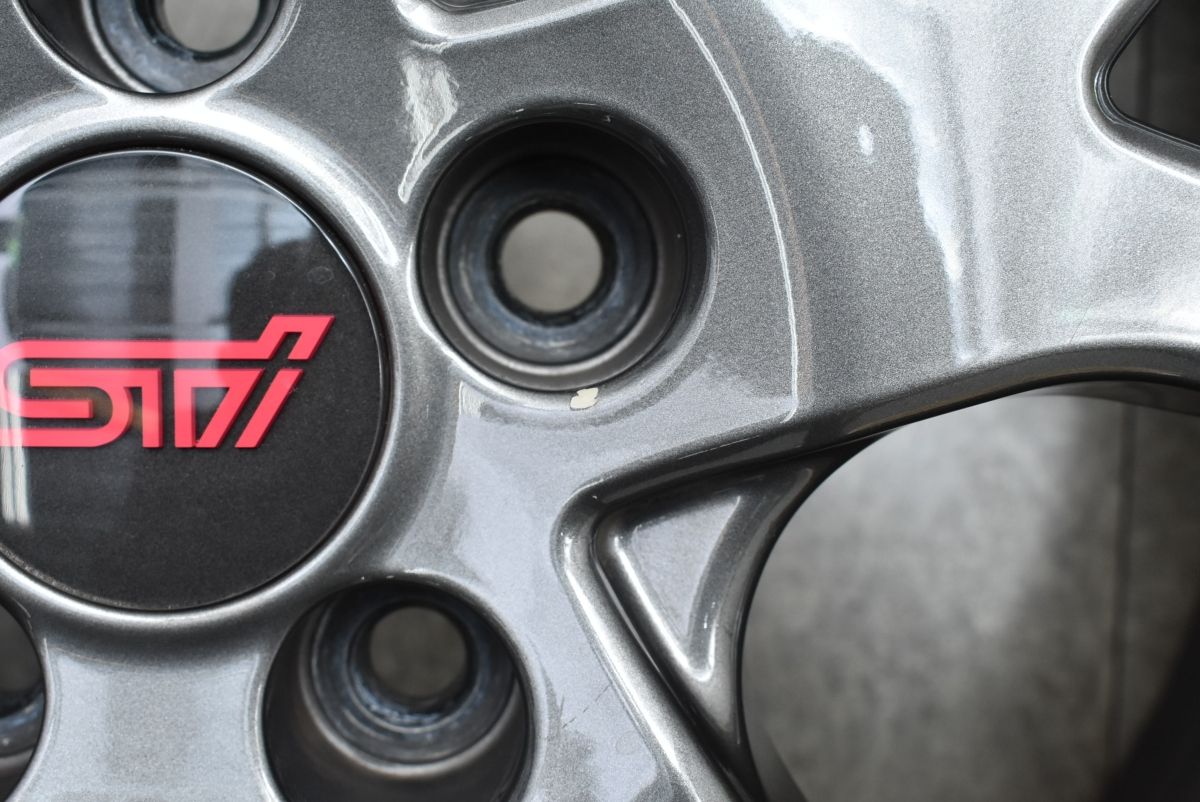 希少 STIホイール】スバル XV 純正 18in 7.0J +55 PCD100 4本セット 