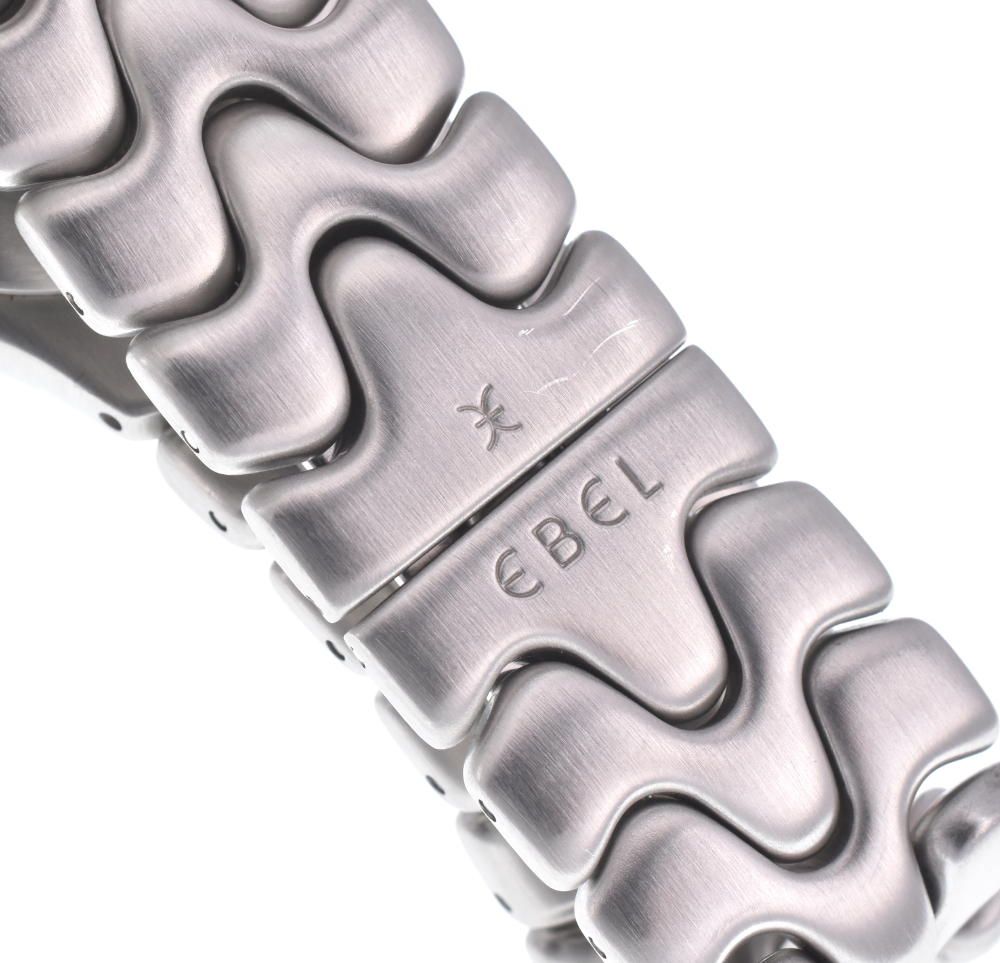 エベル EBEL E6187531 スポーツウェーブ ダイバー デイト クォーツ