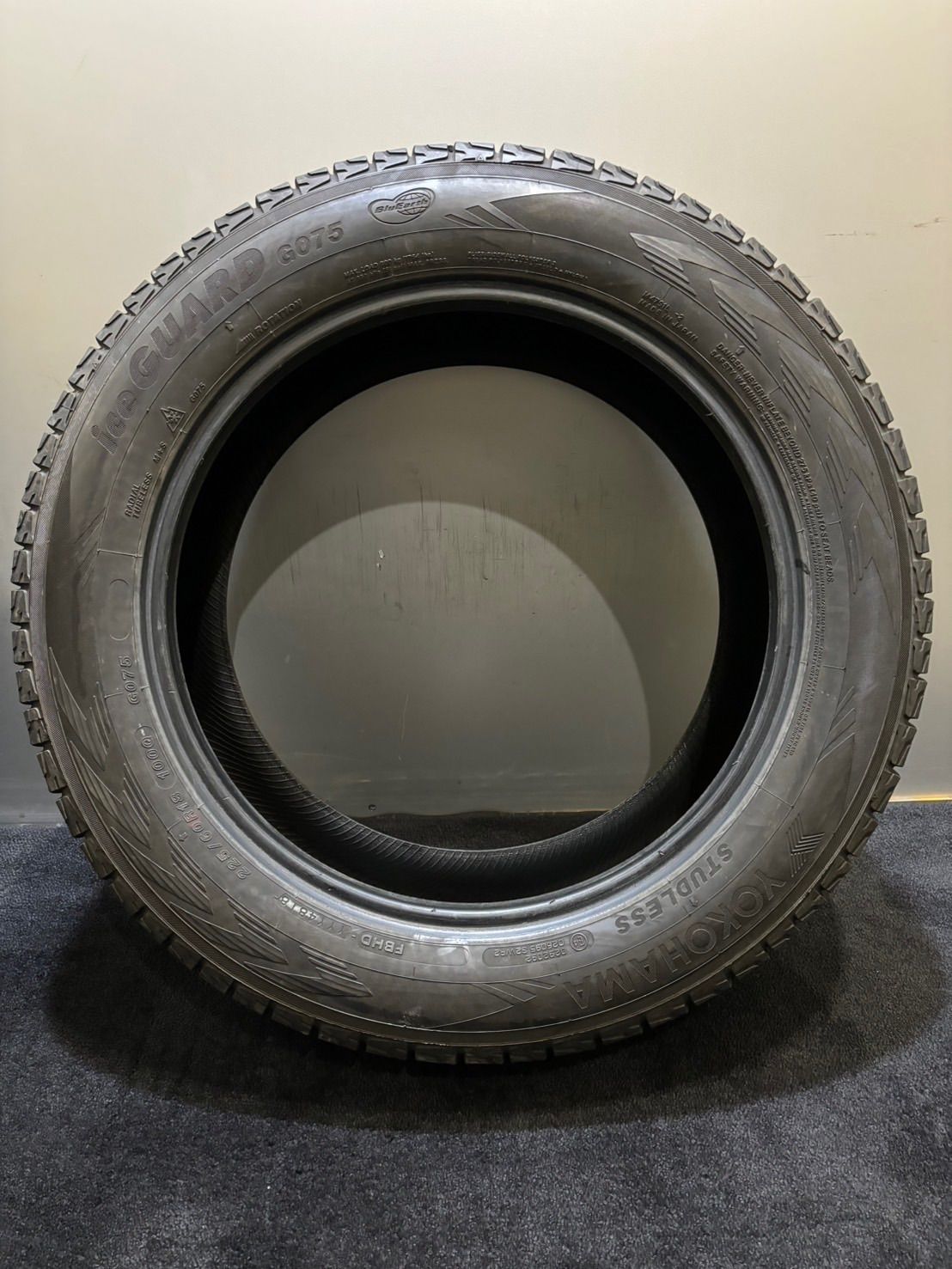YOKOHAMA ice GUARD G075 225/60R18】スタッドレス【日産 T32