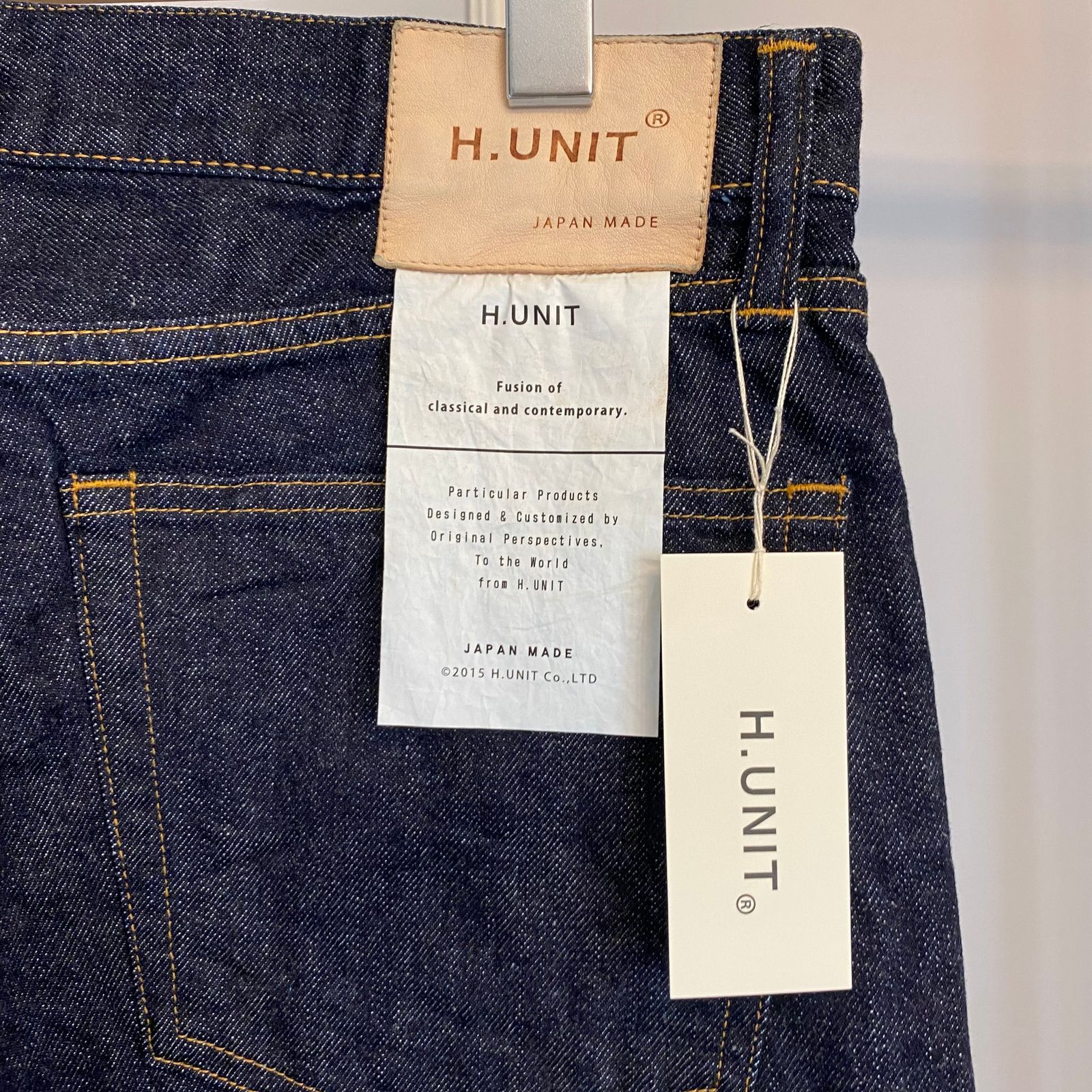 新品 タグ付き H.UNIT STORE LABEL エイチユニットストアレーベル 