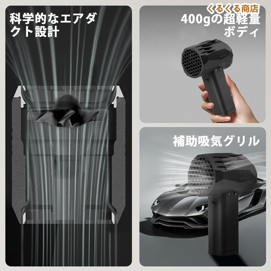 鎮静の X64 ミニ 暴力ターボファン車用バイオレント ブロワー ターボジェットファン 64mm ダクトファンブラシレスモーター送風機 瞬間推力