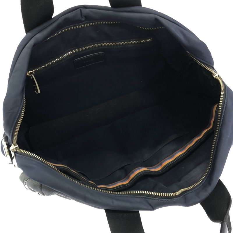 【中古】Paul smith トートバッグ ネイビー aps091-75 ポールスミス[19][240019476987] 中古】Paul smith トートバッグ ネイビー aps091-75 ポールスミス[19