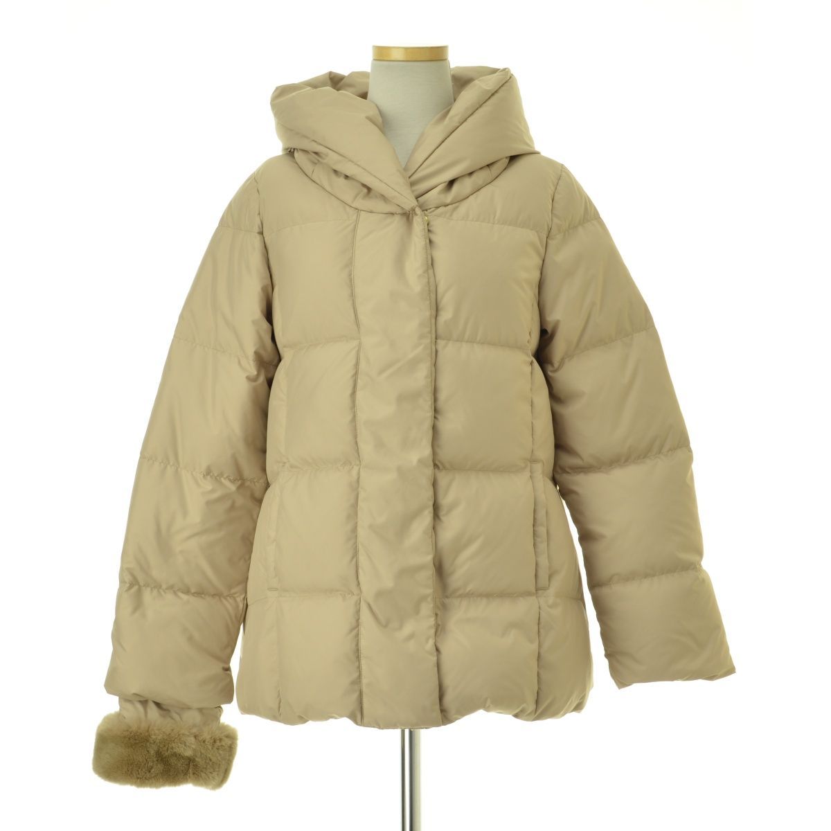 SHIPS】314-16-0068【河田フェザー】フードショートダウンジャケット