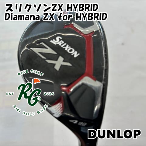 【中古】ユーティリティ ダンロップ スリクソンZX HYBRID◆Diamana ZX for HYBRID◆S◆22[2036]