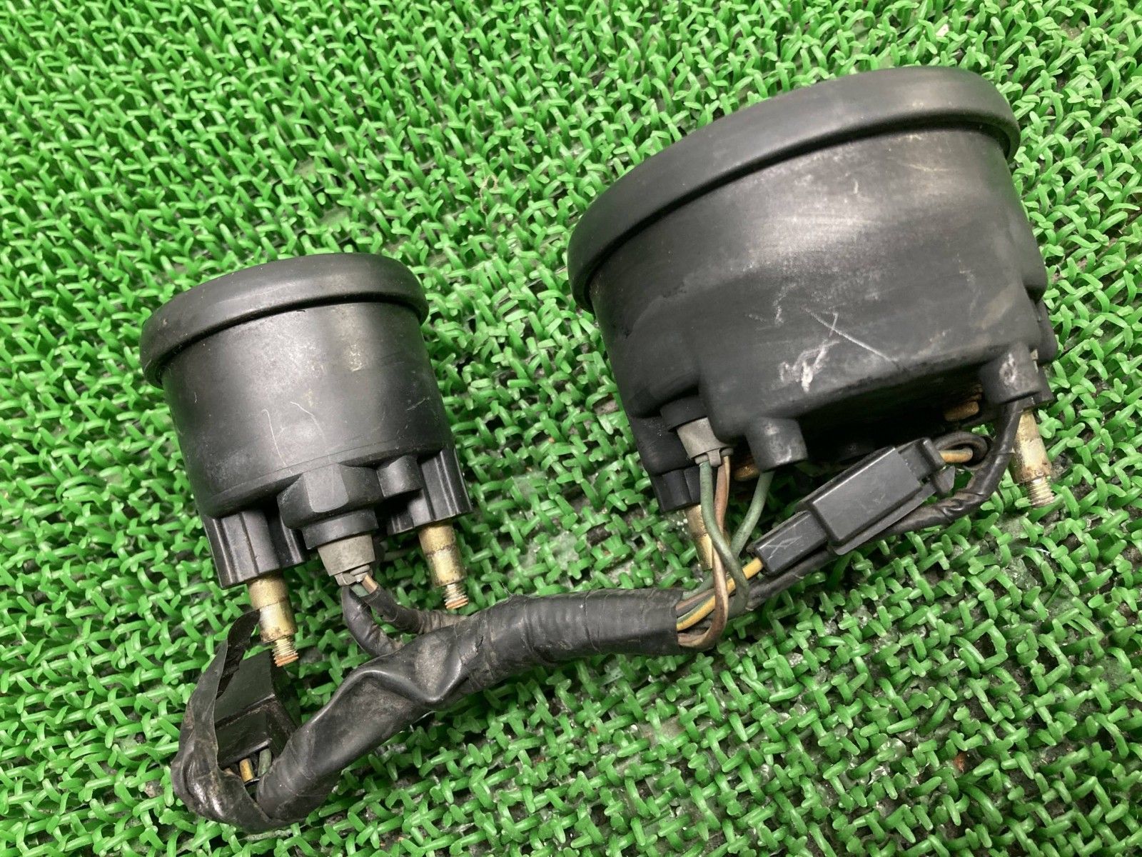 NSR250R タコメーター ホンダ 純正 バイク 部品 MC18 TEMPメーター 割れ欠け無し 品薄 品 車検 Genuine hU